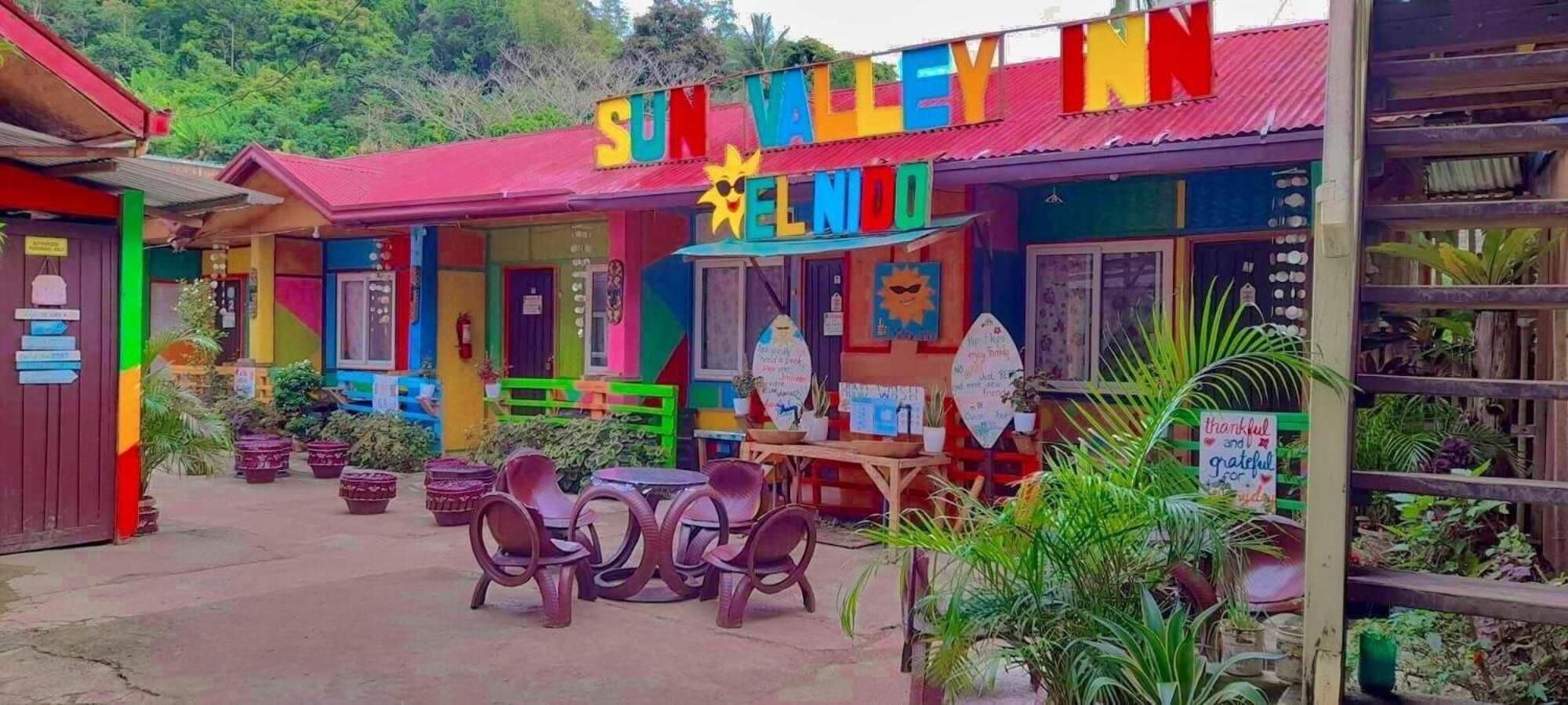Sun Valley Hostel Эль-Нидо Экстерьер фото